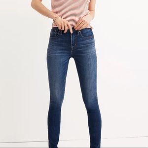 Madewell 10” high rise skinny raw hem sz 27 short